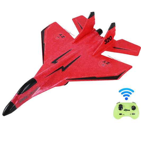Epp Foam Rc Plane, Easy To Fly, Can Fly At Night（Red）